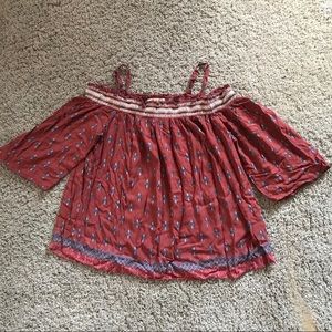 Rewind BOHO Flowy Shirt